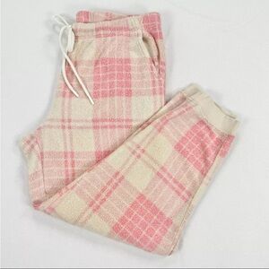NWT Aerie Cozy Pink Plaid Pajamas